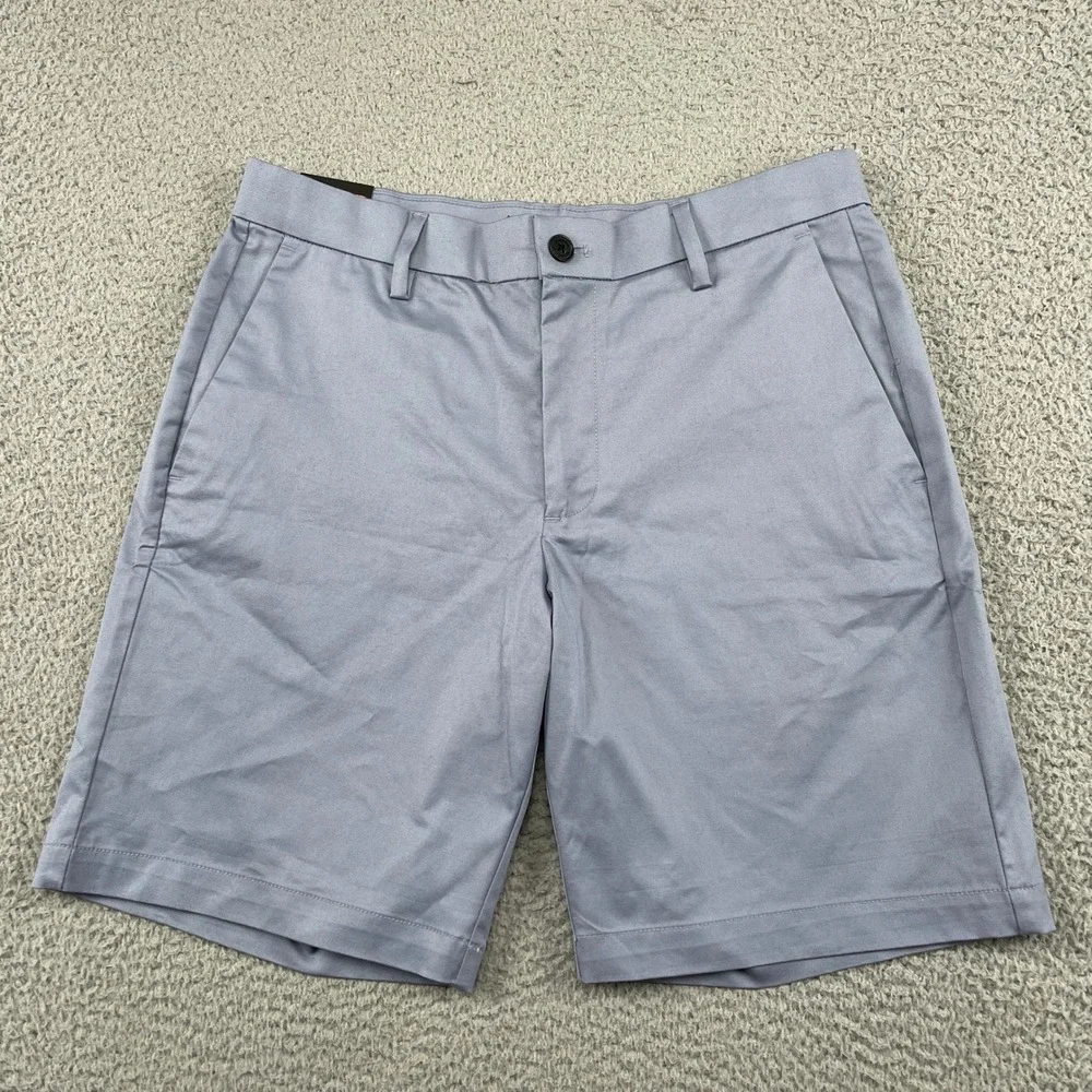 Banana Republic Chino Shorts Mens 32 Blue Stretch Chino Short 9